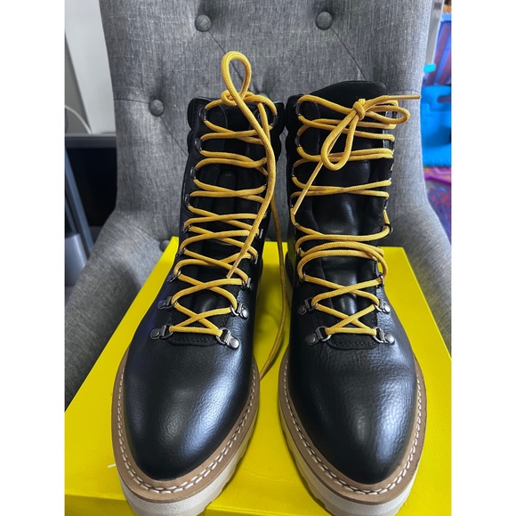 DIEMME MONFUMO LEATHER LACEUP BOOTS - Picture 11 of 15